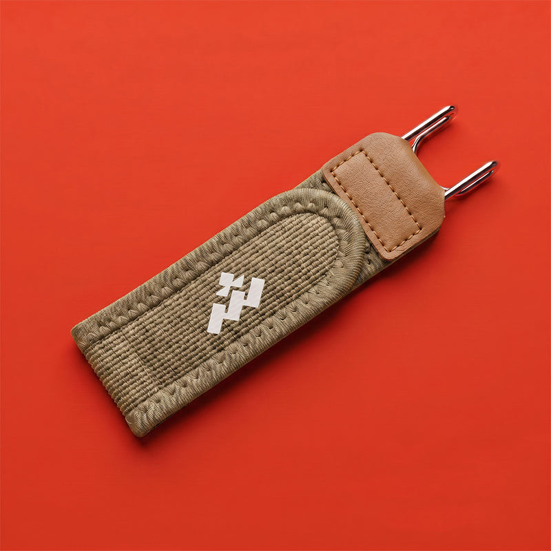 Buckleless comfort belt brown