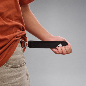 Buckleless comfort belt black